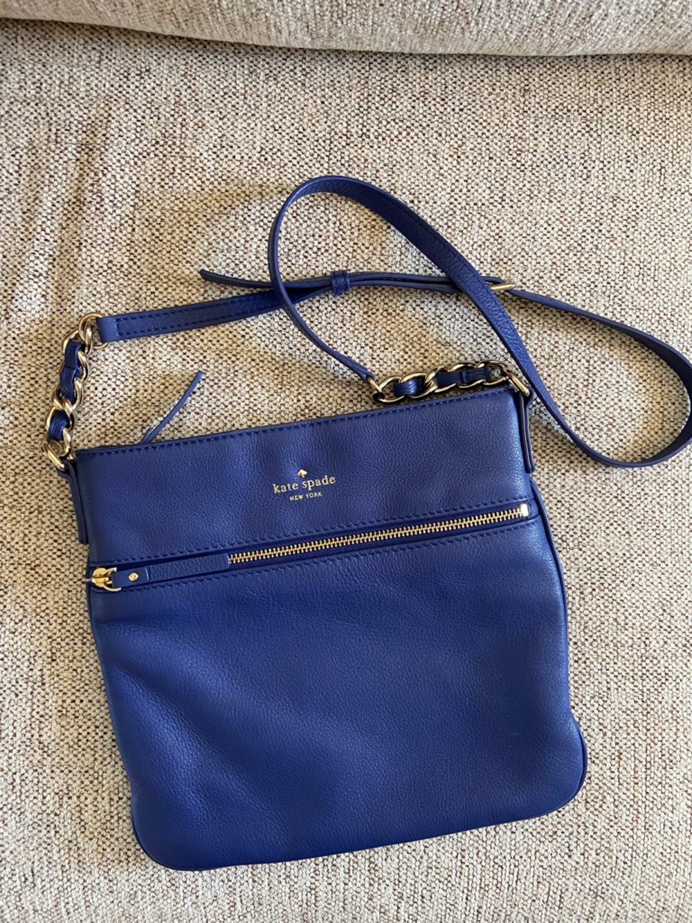Kate Spade Cobble Hill Ellen Leather Crossbody File Bag